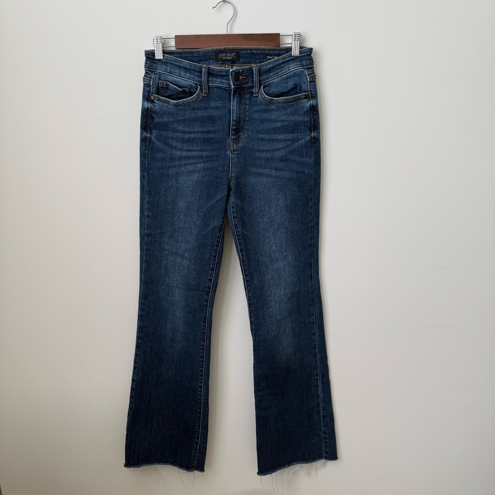 Judy Blue Jeans Boot Cut Dark Wash‎ Size 7 / 28 JB82550DK